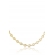 Choker com Folhas Banhado em Ouro 18k - Dourado
