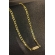 Choker de Corrente Chapada Com Zircônias ao Centro Banhado em Ouro 18k - Dourado