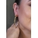 Brinco Argola Grande Clássica Banhado em Ouro 18k - Dourado
