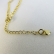 Pulseira com Chapa de Coração Banhado em Ouro 18k - Dourado