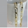 Pulseira Corrente Chapada Banhado em Ouro 18k MASCULINA - Dourado