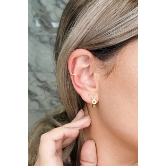 Piercing Fake Banhado em Ouro 18k