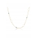 Colar com Olhos Gregos Banhado em Ouro 18k - Dourado