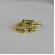 Brinco De Coração Com Micro Zircônia Incrustada Banhado em Ouro 18k - Dourado