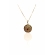Colar Medalha Pai Nosso Banhado em Ouro 18k - Dourado
