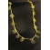 Colar com Corrente com Mini Flores Banhado em Ouro 18k - Dourado