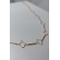 Colar Curto Flor Vazada Banhado em Ouro 18k - Dourado