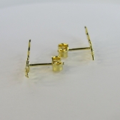 Brinco Ear Cuff Estrelas Pequenas Banhado em Ouro 18k - Dourado