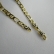 Pulseira Corrente com Elo Sequenciado Banhado em Ouro 18K MASCULINA - Dourado
