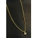 Choker Com Ponto De Luz Banhado em Ouro 18k - Dourado