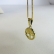 Colar Com Pingente De Circulo Da Árvore Da Vida Com Zircônia Colorida Banhado em Ouro 18k - Dourado
