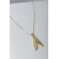 Colar Nossa Senhora Com Zircônias Brancas Banhado em Ouro 18k - Dourado
