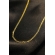 Colar Longo Elo Duplo Banhado em Ouro 18k MASCULINO - Dourado