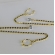 Brinco Argolinha Corrente com Ponto de Luz e Piercing Fake Banhado em Ouro 18k - Dourado