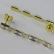 Brinco Corrente de Zircônias Banhado em Ouro 18k - Dourado