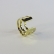 Piercing Três Fios Banhado em Ouro 18k - Dourado