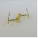 Brinco Ear Cuff Estrelas Pequenas Banhado em Ouro 18k - Dourado