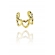 Piercing Mini Coração Banhado em Ouro 18k - Dourado