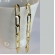 Pulseira Corrente Chapada Banhado em Ouro 18k MASCULINA - Dourado
