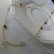 Colar Corrente Americana com Zircônias Multicolor Banhado em Ouro 18k - Dourado