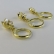 Trio Argolinha Estrelinha de Zircônia Banhado em Ouro 18k - Dourado