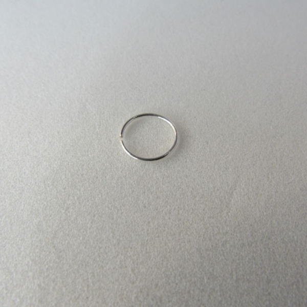 Piercing Círculo Liso em Prata 925 - Dourado