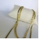 Colar Duplo com Correntes Grossas Banhado em Ouro 18k - Dourado