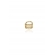 Piercing Fake Vazado com Zircônia Banhado em Ouro 18k - Dourado