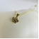 Colar Pingente Patinha De Cachorro Colorida Banhado em Ouro 18k - Dourado