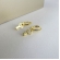 Brinco Argolinha com Chave Banhado em Ouro 18k - Dourado
