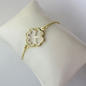 PULS. AJUSTAVEL COM TREVO - Dourado