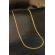 Colar com Corrente Fita Banhado em Ouro 18k - Dourado