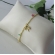 Pulseira Árvore da Vida Com Zircônias Coloridas Banhado em Ouro 18k - Dourado
