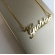 Colar Gratidão Banhado em Ouro 18k - Dourado