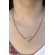 Colar com Corrente Dourada e Fecho de Coração Banhado em Ouro 18k - Dourado