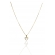 Colar Com Pingente Do Mickey De Zircônia Colorida Banhado em Ouro 18k - Dourado