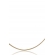 Colar com Corrente Fita Banhado em Ouro 18k - Dourado