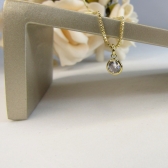 Choker Com Ponto De Luz Banhado em Ouro 18k - Dourado