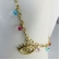 Pulseira Olho Grego Com Zircônias Coloridas Banhado em Ouro 18k - Dourado