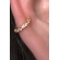 Piercing Fake com Zircônia Banhado em Ouro 18k