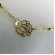 Colar Longo com Bolinha e Flor Banhado em Ouro 18k - Dourado