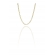 Choker Corrente Com Elos Ovalados Banhado em Ouro 18k - Dourado