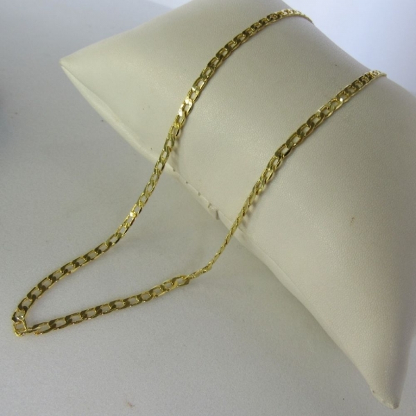 Colar Corrente De Elos Banhado em Ouro 18k - Dourado