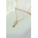 Colar Pingente de Chave Banhado em Ouro 18k - Dourado