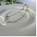 Tornozeleira Com Zircônia Coloridas Banhado em Ouro 18k - Dourado