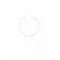 Choker Circular Aro fino Banhado em Ouro 18k - Dourado