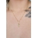 Colar Pingente Menino com Zircônia Colorida Banhado em Ouro 18k - Dourado