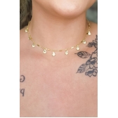 Colar de Mini Conchas Banhado em Ouro 18k - Dourado