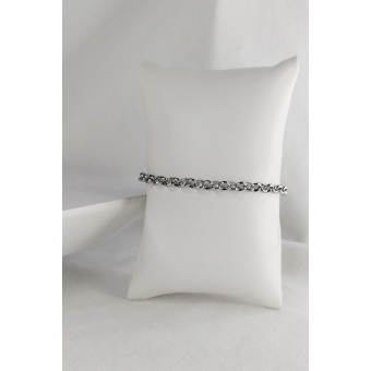 Pulseira Elo Português feita em Aço Inoxidável MASCULINA