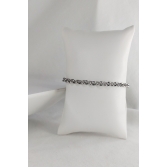 Pulseira Elo Português feita em Aço Inoxidável MASCULINA - Prateado